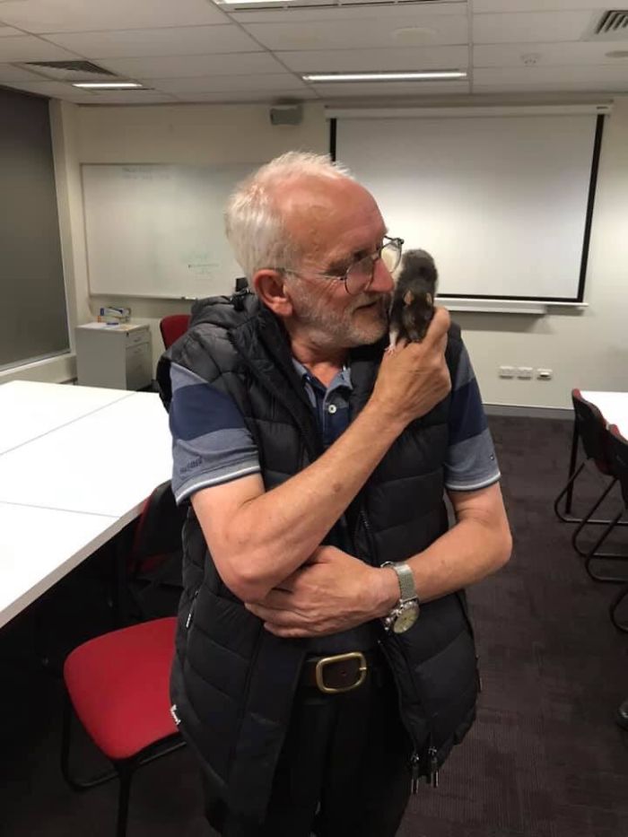 Homeless Man Reunited With Lucy!
