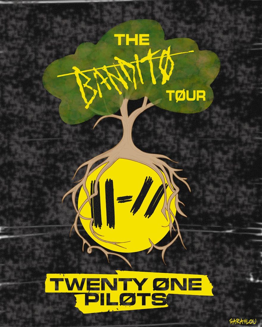 My Designs For The Twenty One Pilots Poster Contest