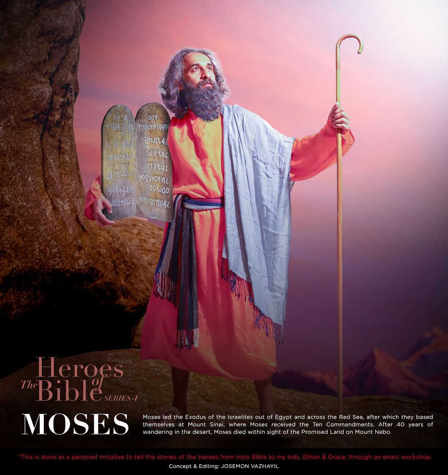 Moses With Ten Commandments