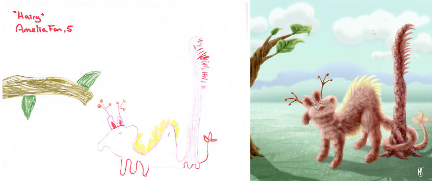My Monsta - Artists All Over The World Re-Imagining Kids Monster Drawings