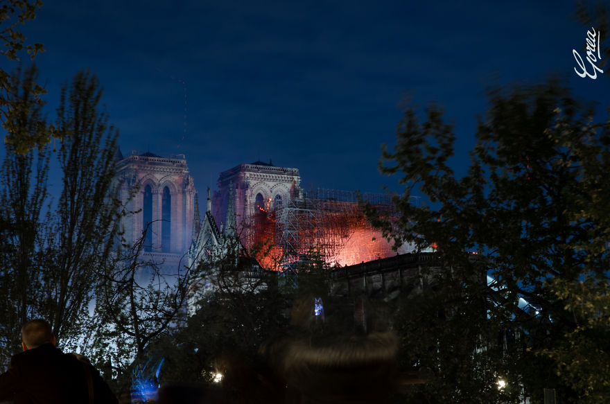Even On Fire, Notre-Dame Is Magnificent