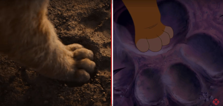 The Internet Has A Frame-By-Frame Comparison Of The New Lion King Trailer With The Original Drawing