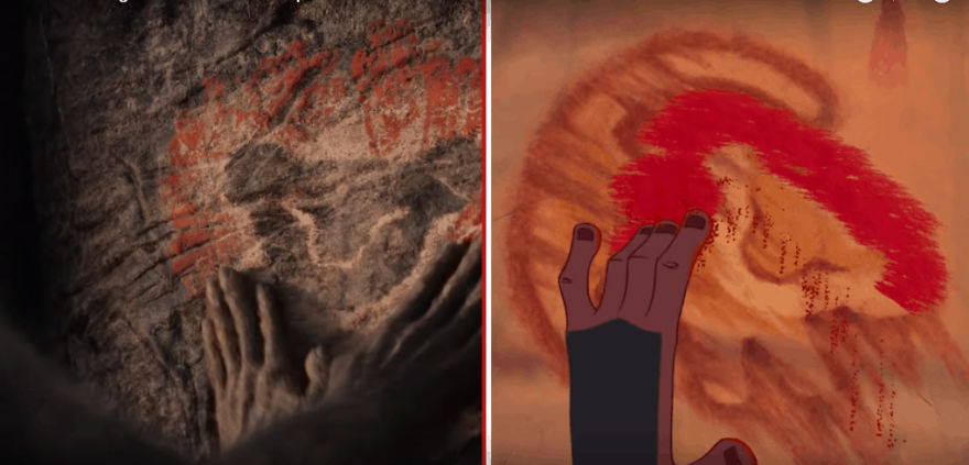 The Internet Has A Frame-By-Frame Comparison Of The New Lion King Trailer With The Original Drawing