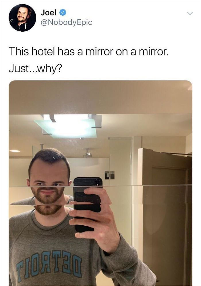 Hotel’s Mirror