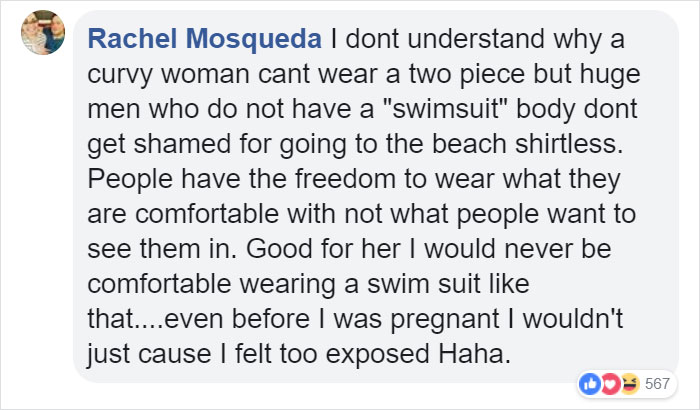 Men Made Fun Of This Woman For Wearing A Bikini, But Instead of Covering Up, She Shut Them Down 