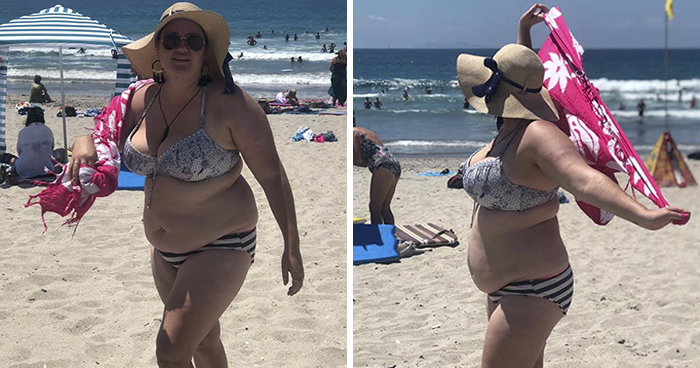 Men Made Fun Of This Woman For Wearing A Bikini, But Instead of Covering Up, She Shut Them Down