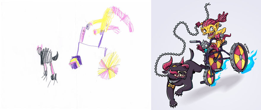 My Monsta - Artists All Over The World Re-Imagining Kids Monster Drawings