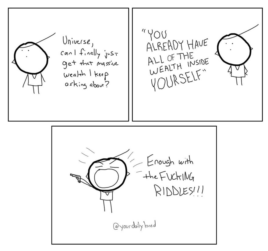 Let's Speed Up The Process, Universe.