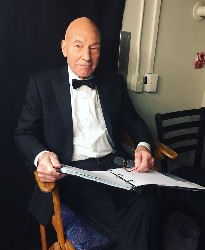 Patrick Stewart Has A New Foster Dog And Their Bond Is Adorable
