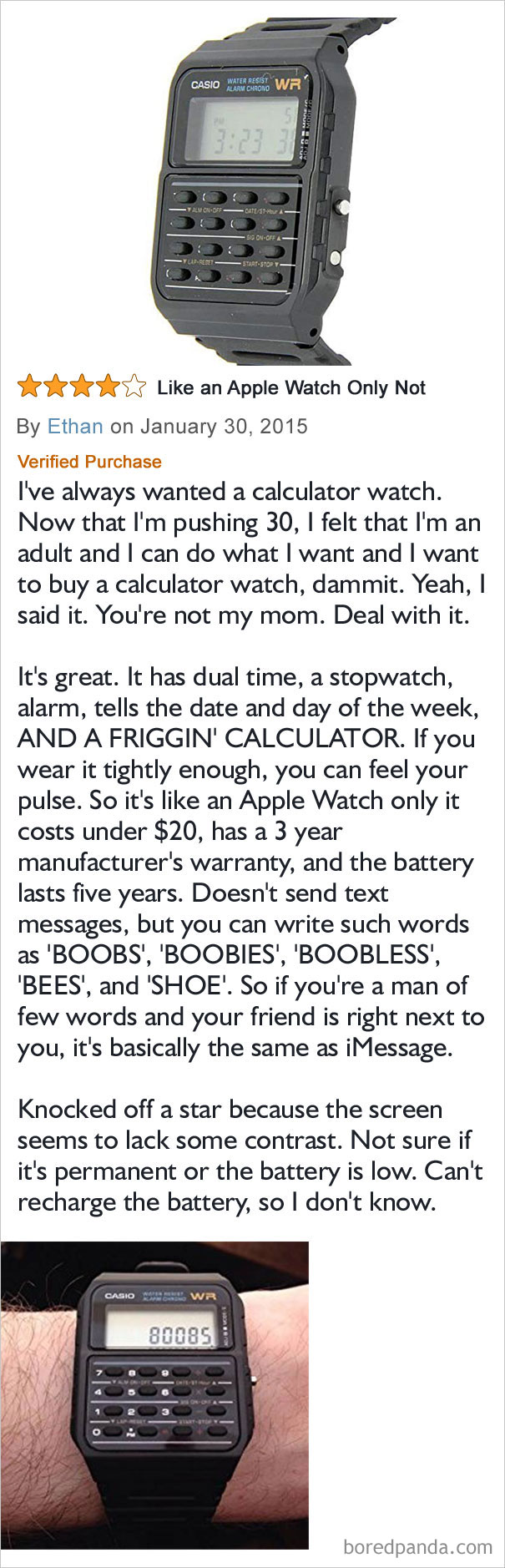 Argumentatively Better Than An Apple Watch The Way This Guy Sells It