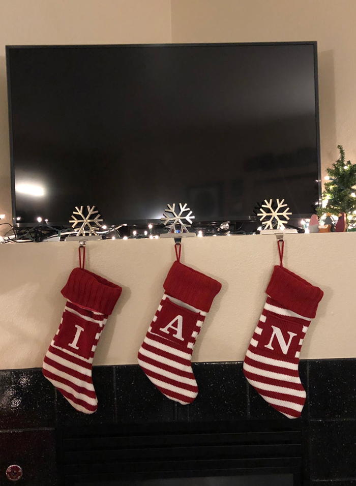 My Husband Ian Insisted That Our New Puppy Nala Get Her Own Stocking. I Thought It Was Sweet Until I Realized He Had Ulterior Motives