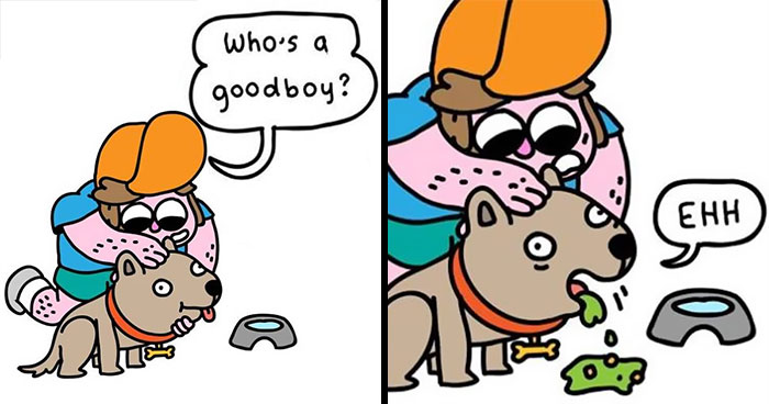 8 Comics About Everyday Life With My Dog, Mushu