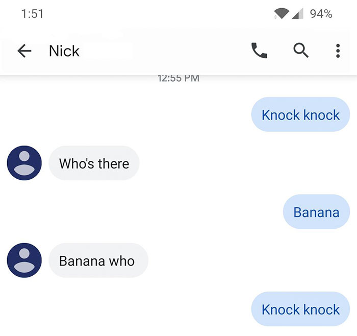 This Guy Takes A Knock-Knock Joke To The Next Level By Kidnapping Friend's  Banana Family | Bored Panda