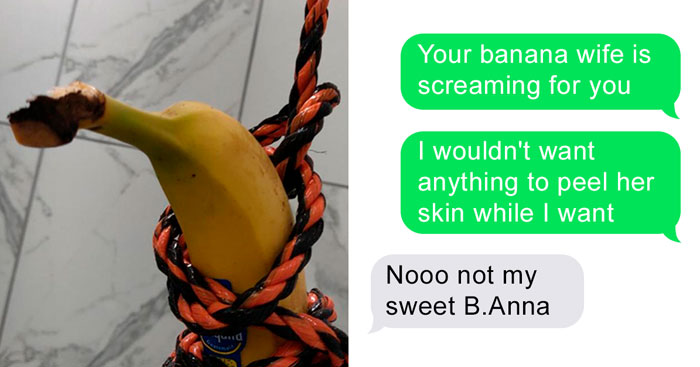 This Guy Takes A Knock-Knock Joke To The Next Level By Kidnapping Friend’s Banana Family
