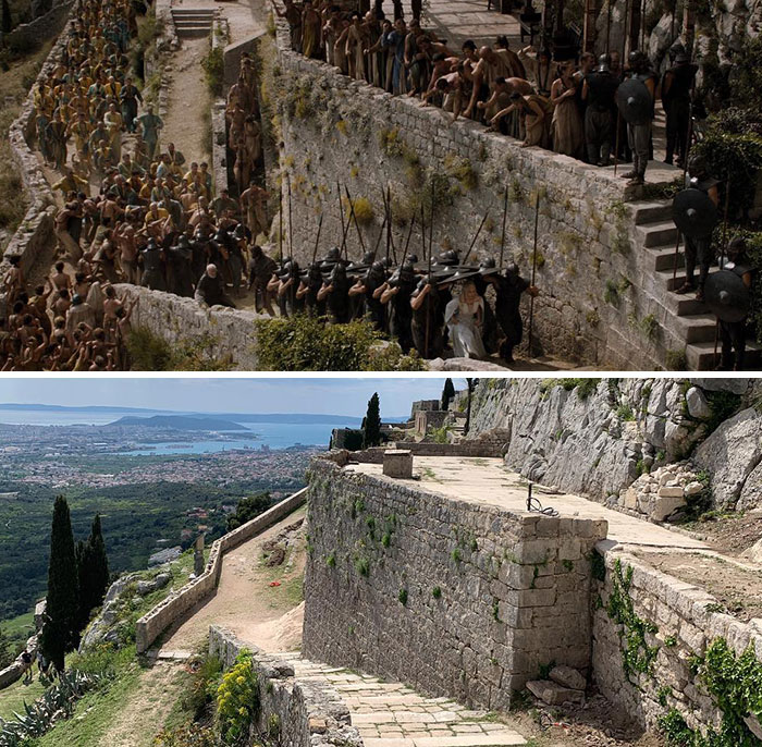 Klis Fortress In Split, Croatia - Meereen