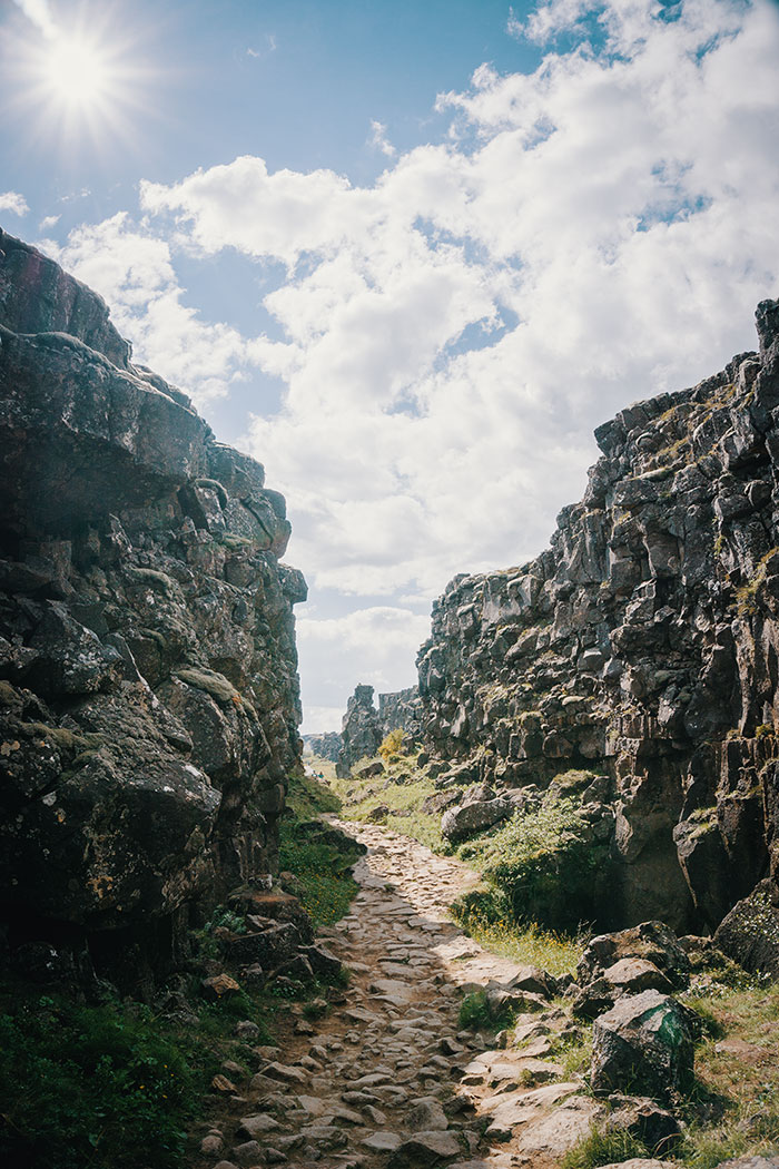 The Eyrie From Game Of Thrones In Iceland, Þingvellir