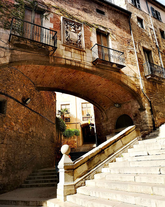 One Of Many Romantic Views In Girona's Old Town As Well As One Of Game Of Thrones Locations