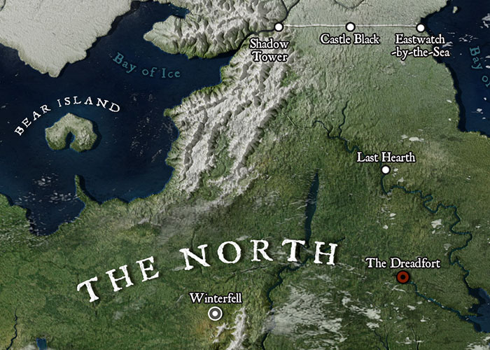 Someone Created A High-Resolution Map Of Westeros And It Looks Like A Location On Google Maps