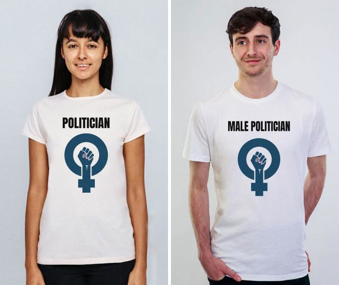 Company Creates Satirical T-Shirts That Intentionally Portray Men The Way Society Portrays Women (11 Pics)