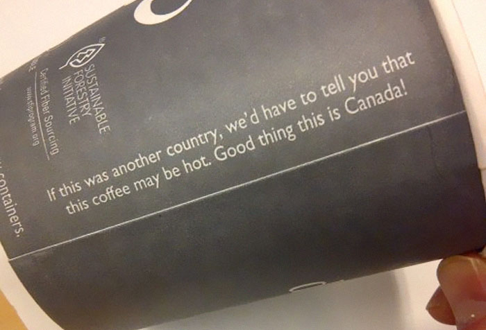 Canadians Try To Roast Americans Over ‘Caution Hot’ Signs On Coffee Cups, Get Burned With Comebacks