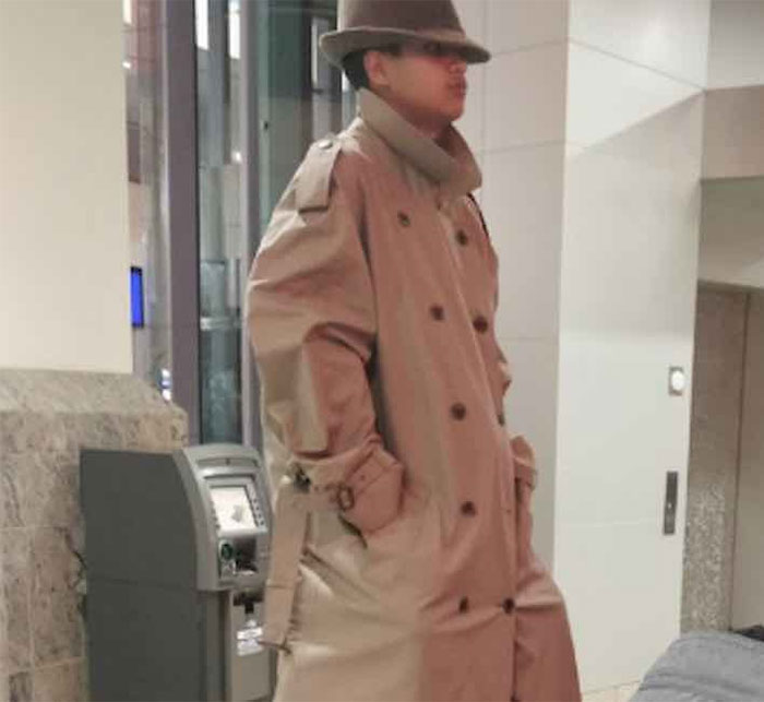 A Trench Coat, Man In A Trench Coat My Three Sons