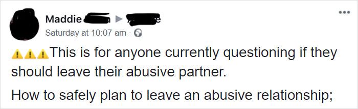 How to leave a physically abusive relationship