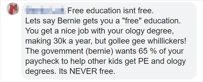 Baby Boomer Suggests Everyone Who Wants "Free" Education Should Join The Army, Gets Shut Down By Millennial