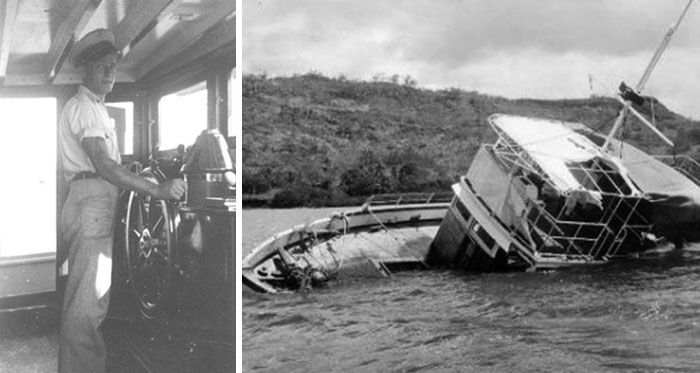 En 1955, la tripulación de 25 personas de un barco desapareció a pesar de que no naufragó