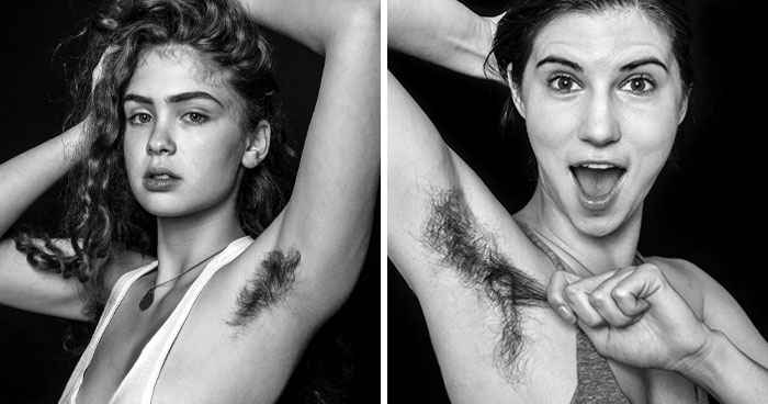 “Natural Beauty” Photo Series Challenges Restricting Female Body Hair Standards (30 Pics)