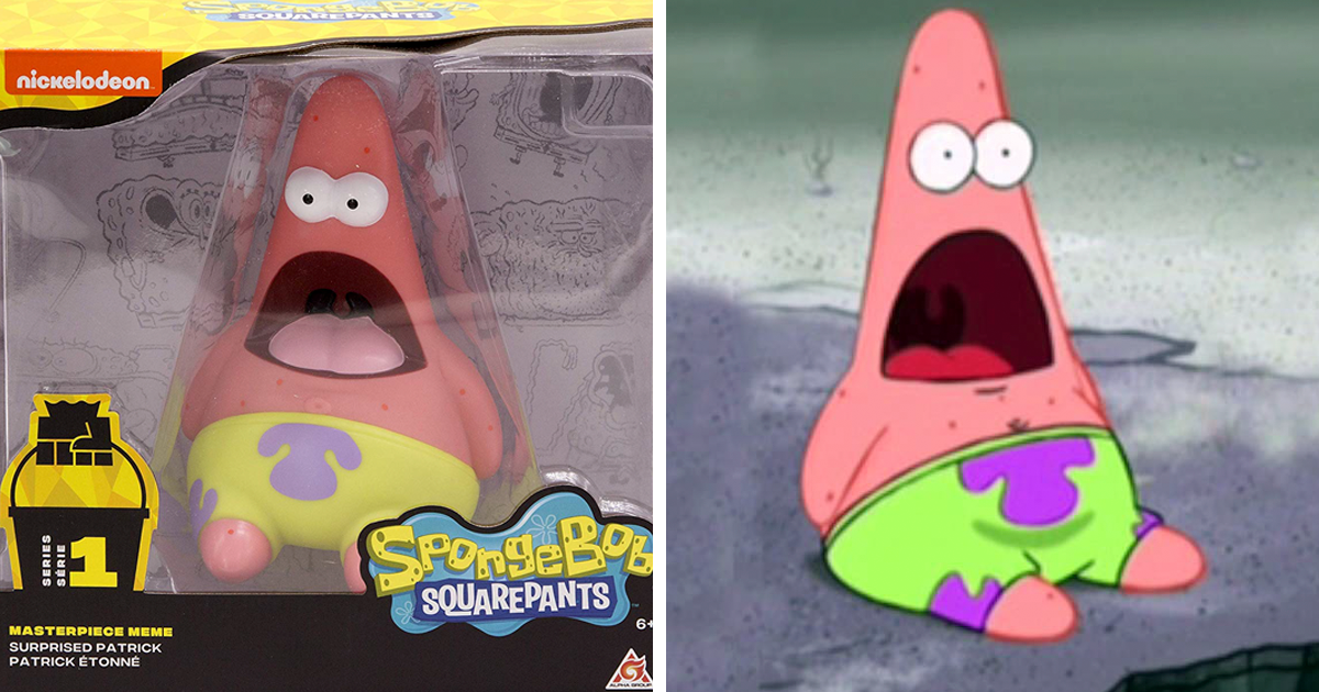 Nickelodeon Celebrates Years Of Spongebob With Meme Inspired Toys Bored Panda