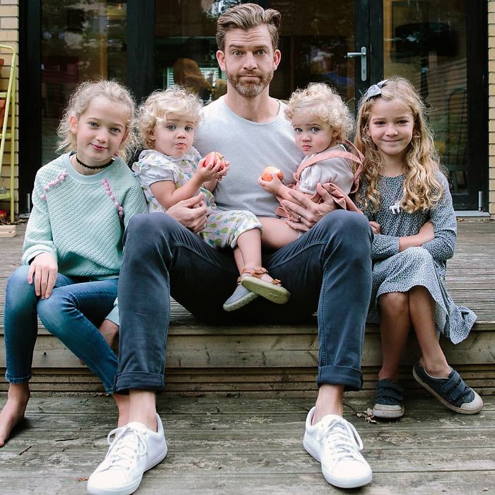 Father Of 4 Daughters Refuses To Sugarcoat His Instagram Pics, Already Has Almost 1 Million Followers