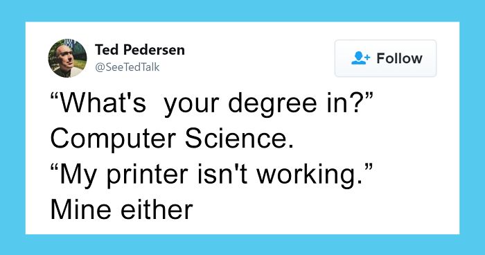 30 Of The Funniest Tweets From People Answering The Question ‘What’s Your Degree In’