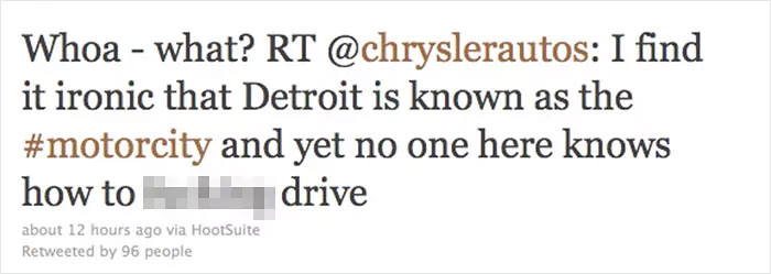 A Social Media Strategist For Chrysler, Scott Bartosiewicz, Got Fired After Tweeting A Personal Message On The Official Twitter Account For Chrysler