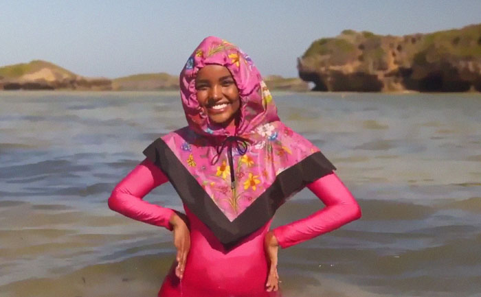 Sports Illustrated Makes History By Featuring A Model Wearing A Burkini And Hijab
