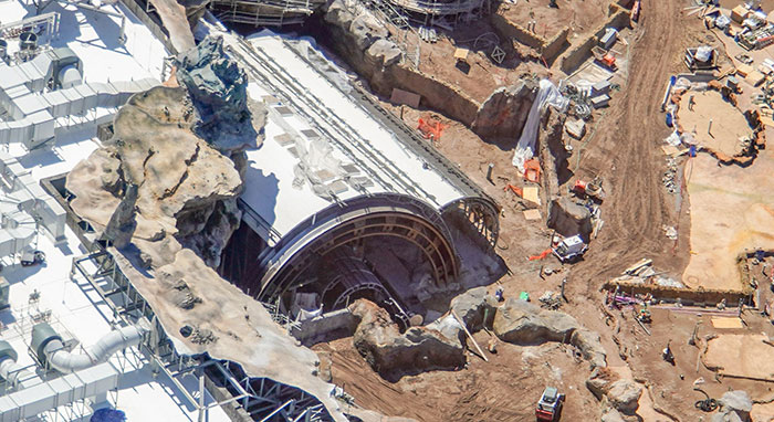 The $1 Billion Star Wars Land Is Nearly Finished And These Aerial Photos Show Just How Crazy It Looks