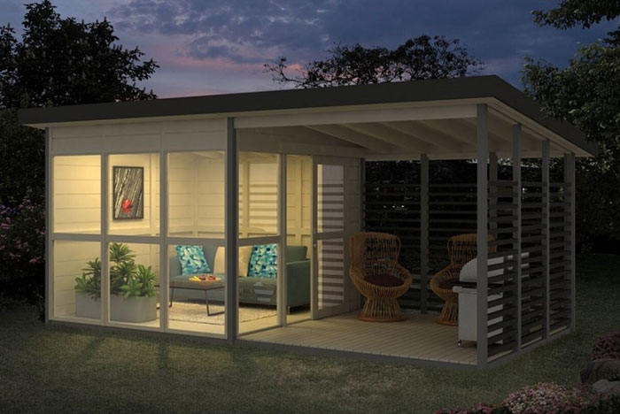 Amazon's Selling A Guesthouse 'Kit' That You Can Build In Your Backyard In 8 Hours