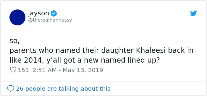 People Who Named Their Kids After Dany And Khaleesi Respond To The Latest Episode