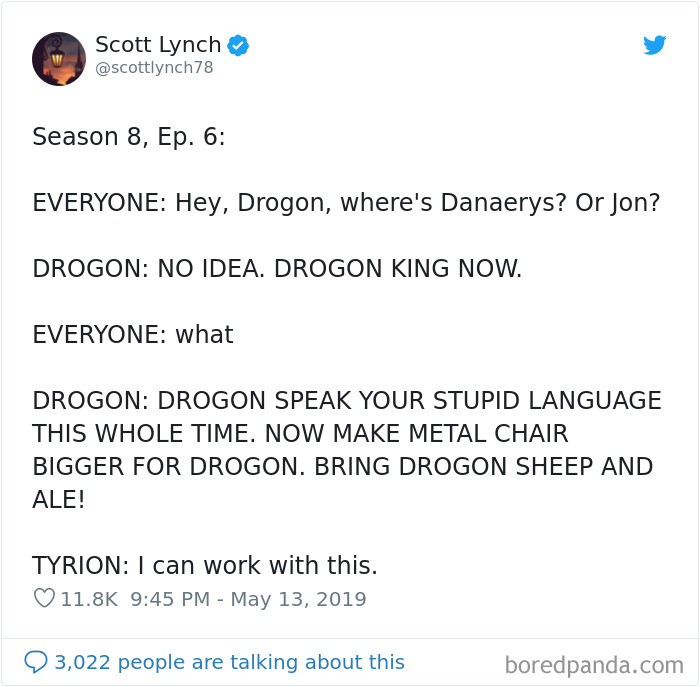 83 People Roast Game Of Thrones S8 After The Last Episode