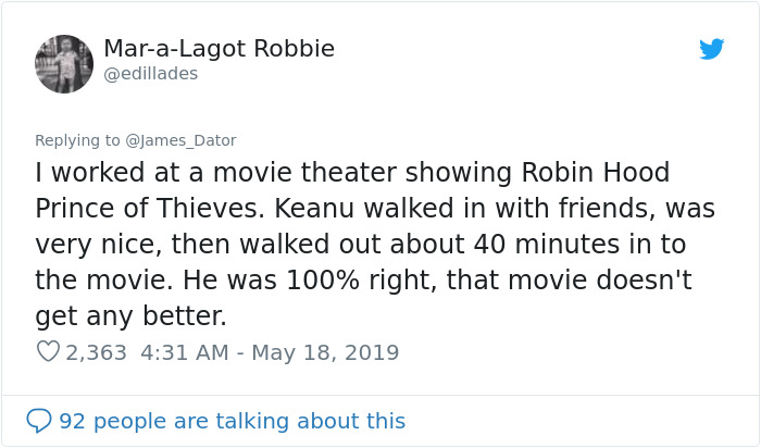 Guy Shares How Keanu Reeves Bought Ice Cream Just To Give Him An Autograph, And People Fall In Love With Him Even More