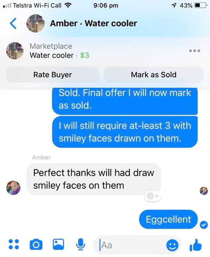 Guy Wants To Sell His Water Cooler In Exchange For Eggs, It Turns Into A Hilarious Bidding War