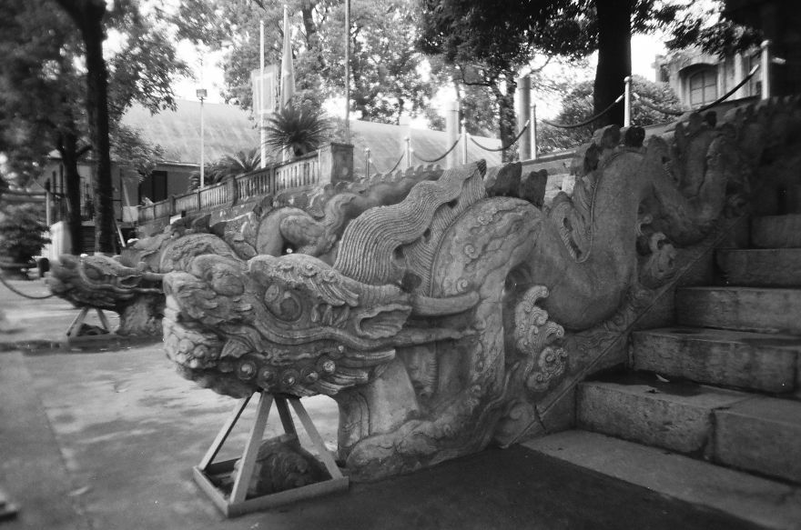 B&w Vietnam From N To S