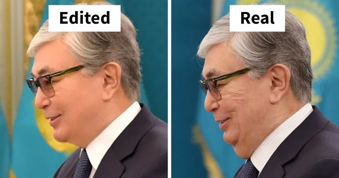 Kazakhstan Is Photoshopping Their Leader's Photos And They Are Not Even  Trying To Be Subtle | Bored Panda