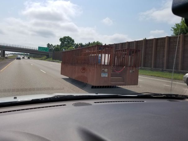 This Deck Was Doing 70mph Down The Highway