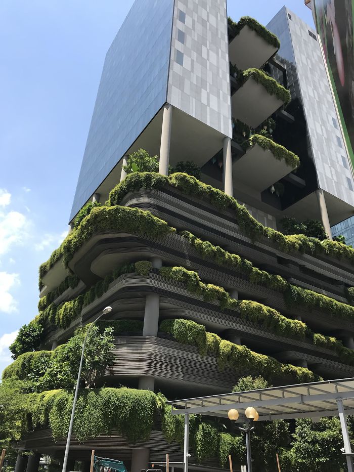 Hotel muy verde en Singapur