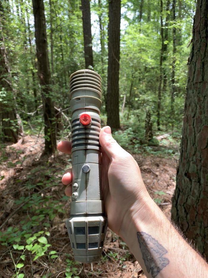 Found A Old Lightsaber In The Woods