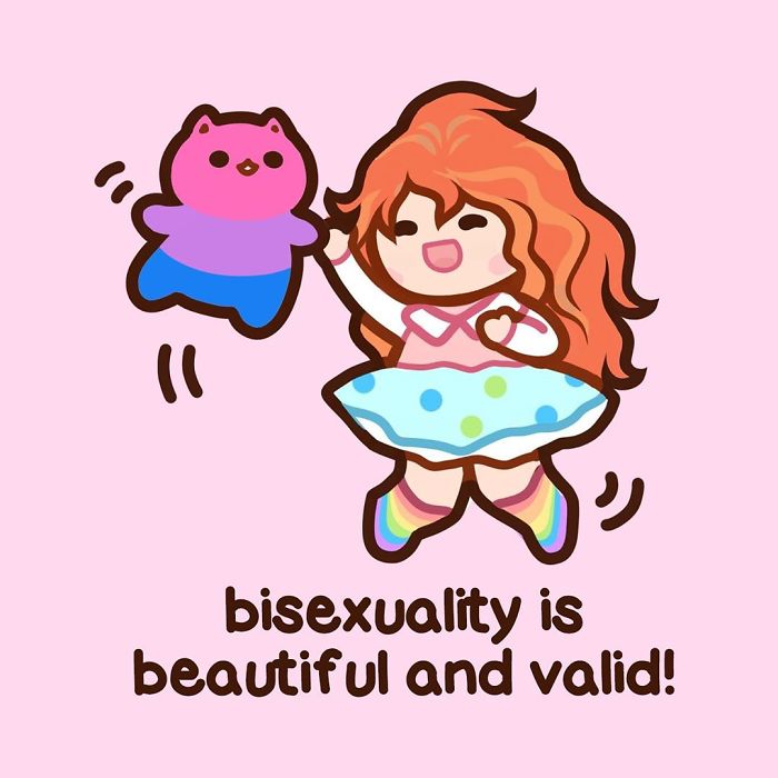 5 Most Common Misconceptions About Bisexuality Explained Through Adorable Kitten Illustrations