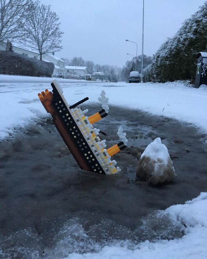 Swedish Artist Is ‘Vandalizing’ Streets With His Stunning Pixel Art (New Pics)