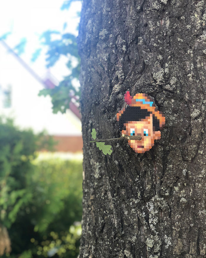 Swedish Artist Is ‘Vandalizing’ Streets With His Stunning Pixel Art (New Pics)