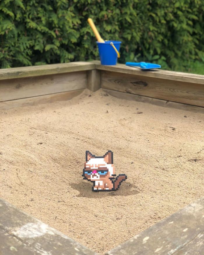 Swedish Artist Is ‘Vandalizing’ Streets With His Stunning Pixel Art (New Pics)