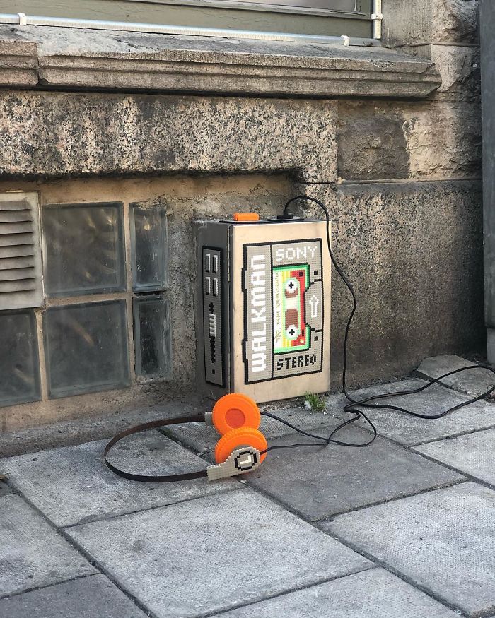 Swedish Artist Is ‘Vandalizing’ Streets With His Stunning Pixel Art (New Pics)